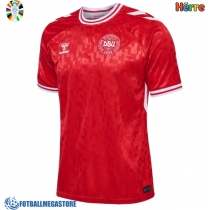 Fotballdrakt Herre Danmark Hjemmedrakt EM 2024 Kortermet